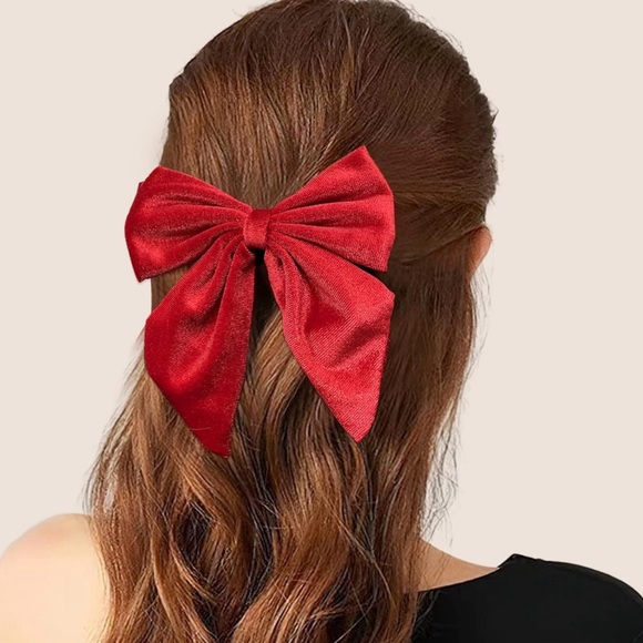 Winners choice  Clip Paris Women, Teenage Girls And Little Girls Velvet Hair Bow - Picture 1 of 13
